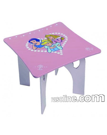 MESA DE MADERA DE PRINCESA