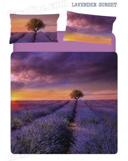 Housse De Couette parure Lavender Sunset