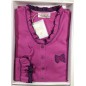 Camicia da Notte " SALLY " Serafino Costina Strass Fuxia C.T. Versace