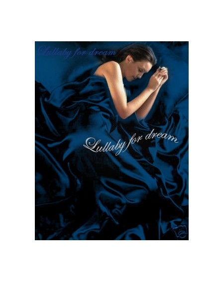 HOUSSE DE COUETTE, PARURE DE DRAP SATIN BLEU LIT 140cm