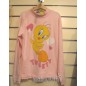 LUPETTO MAGLIA BIMBA TWEETY COLORE ROSA BASSETTI