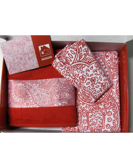 HOME in a BOX 8 pezzi ROJO Bassetti