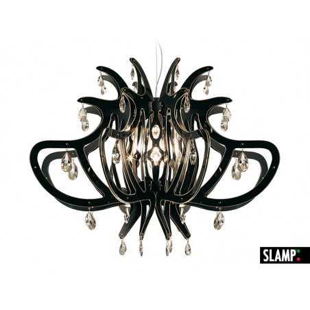 LAMPADA A SOSPENSIONE - LAMPADARIO "MEDUSA" CON 56 CRISTALLI SWAROVSKI®