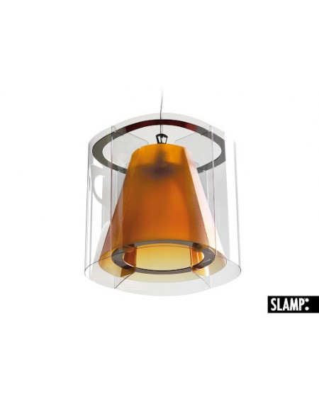 Haengeleuchte kronleuchter New Harris Slamp Farbe orange Amber