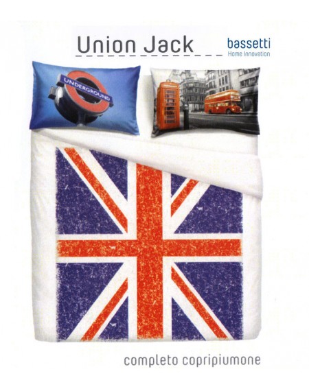 HOUSSE DE COUETTE Union Jack BY BASSETTI