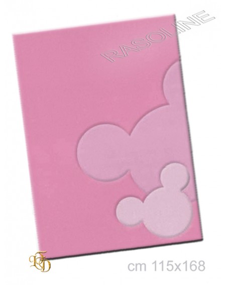 Tappeto Topolino Minnie Rosa 115 x 168 cm Top Line