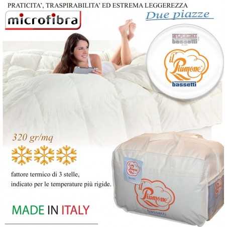 Letto Matrimoniale Piumone In Fibra Anallergica Fiocco - Bassetti