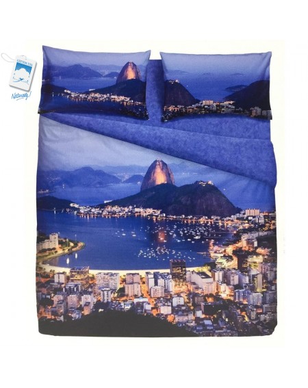 Juego completo para cama individual Funda nordica Rio de Janeiro Bassetti