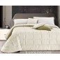 Beadspread bed-cover in satin jacquard French Riviera