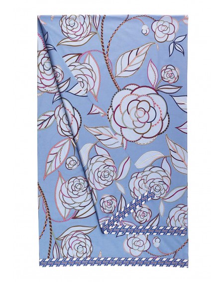 Zucchi Collection Einrichtungsfoulard Camelia 180x270 Blau