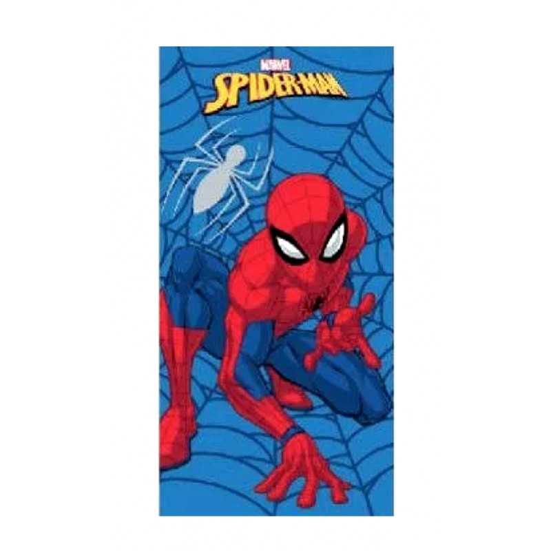 Serviette de plage en éponge pur coton SPIDERMAN Marvel