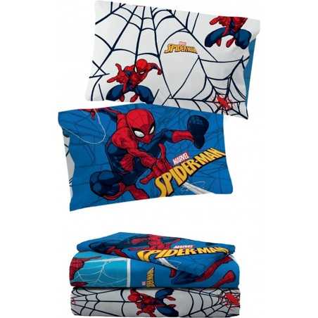 SPIDERMAN Marvel Pure Cotton Single Sheet Set