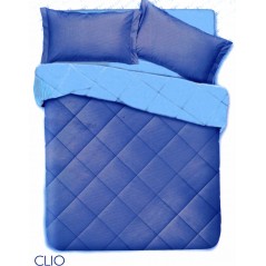 Blau Steppdecke Clio Double Face GF Ferrari 170 x 260 cm